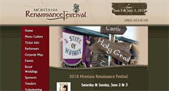 Desktop Screenshot of montanarenfest.com